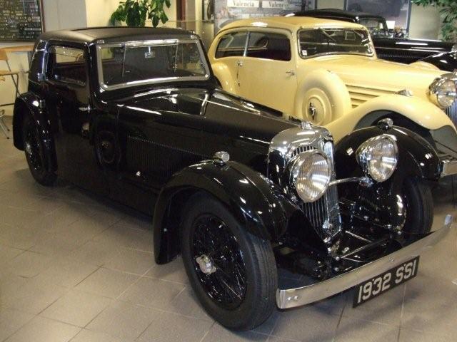 Model SS 1, první vůz samostatné firmy W.Lyonse a de facto první historický Jaguar.